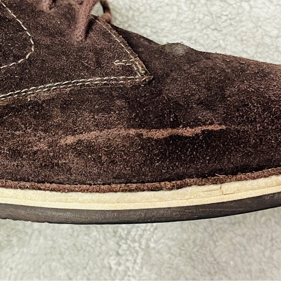 Steve Madden 'Durban' Brown Desert Chukka Suede Leather Boots - Men's 9 M - Picture 6 of 8